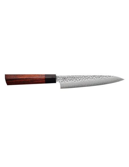 Kanetsugu Heptagon Uto hamret japansk universalkniv 15 cm