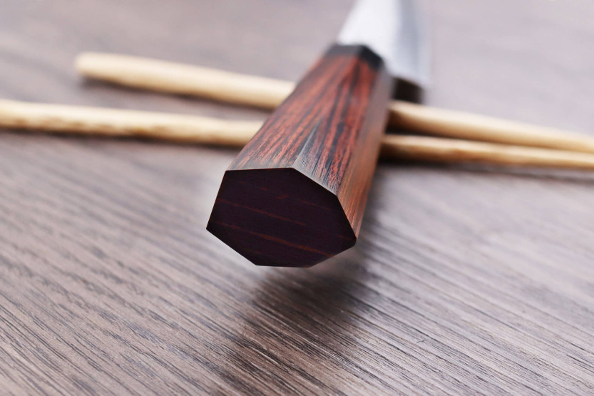 Japanisches Brotmesser Kanetsugu gehämmert 21cm