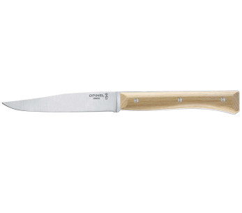 Laatikkosetti 4 Opinel Facette pöytäveitsiä tuhkakahva 11cm sileä ruostumattomasta teräksestä valmistettu terä 2