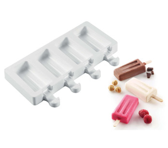 Silikomart Mini Vintage molde de silicona para helado - 4 cavidades