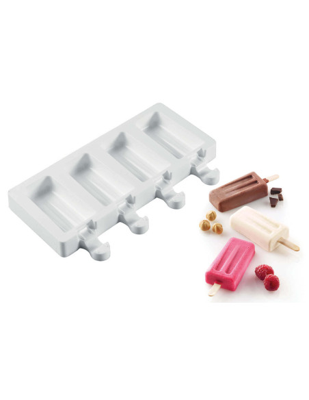 Silikomart Mini Vintage molde de silicona para helado - 4 cavidades