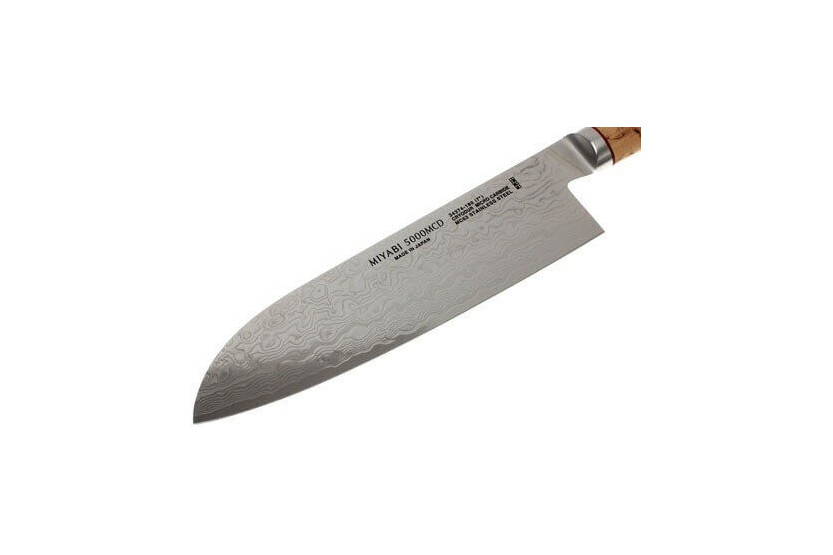Miyabi 5000MCD 18cm CRYODUR blade japanese santoku knife