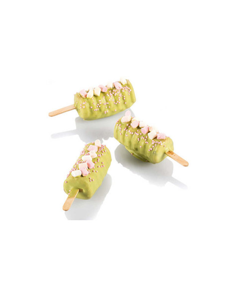 Silikomart Mini Tango silikonform för glass - 4 hålrum