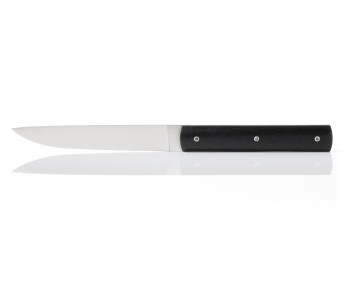 Perceval 888 zwart set van 4 handgemaakte tafelmessen 2