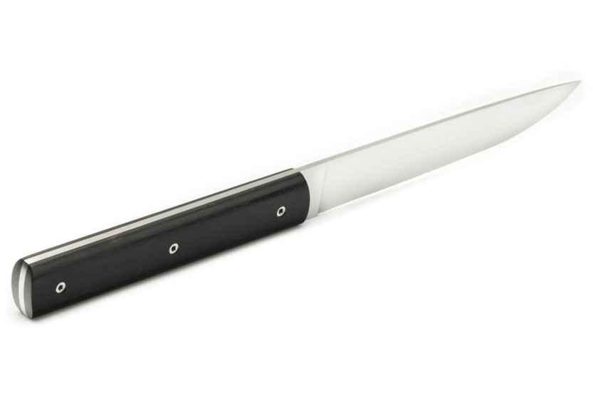 Perceval 888 sort sæt med 4 håndlavede bordknive