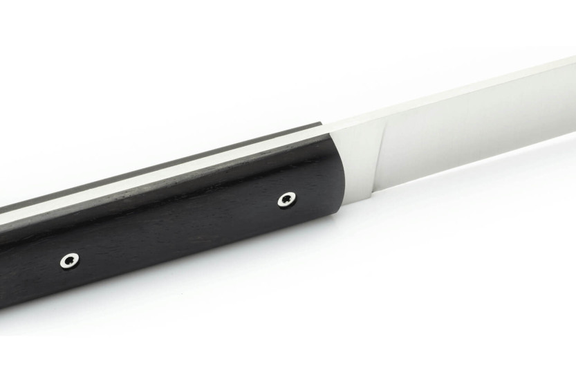 Perceval 888 sort sæt med 4 håndlavede bordknive