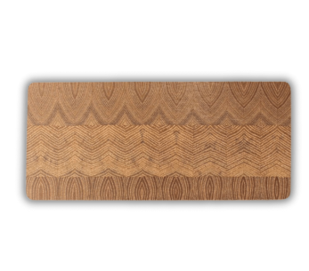 Tablero de presentación Bérard de madera de Robinia 34,5x16x1,3cm
