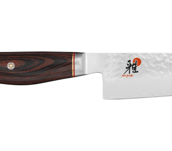 Miyabi 6000MCT Japansk kokkekniv 20 cm hamret blad + Pakka-håndtak 2