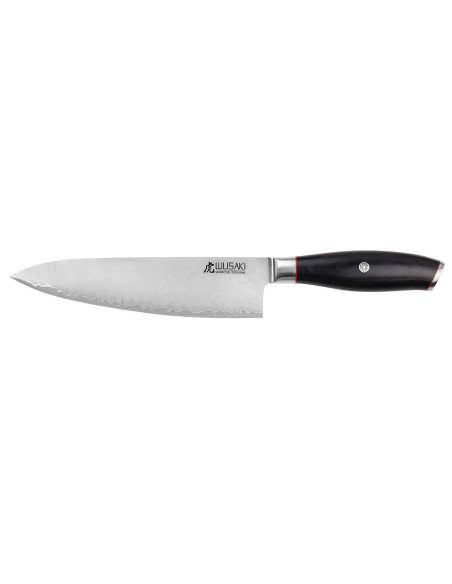 Chef ' s knife 20cm Wusaki Fujiko Black 10CR