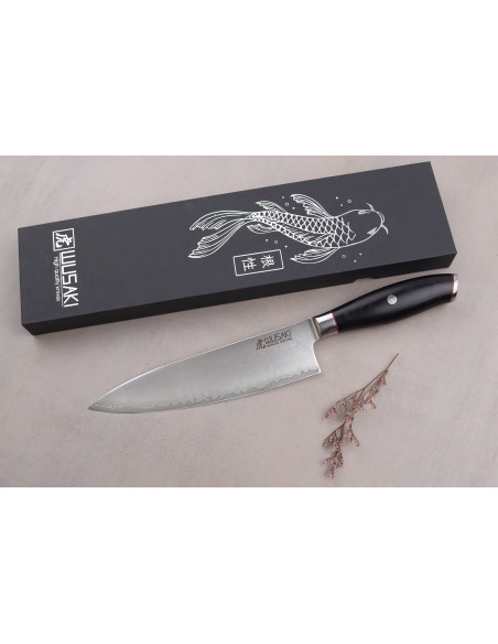 Kokkekniv 20cm Wusaki Fujiko Sort 10CR
