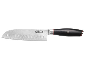 Santokukniv 18 cm Wusaki Fujiko Black 10CR