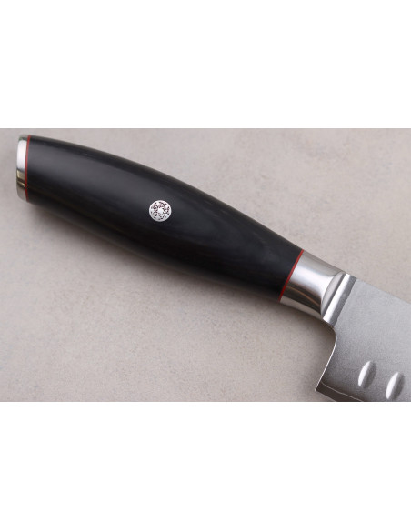 Santokukniv 18 cm Wusaki Fujiko Black 10CR