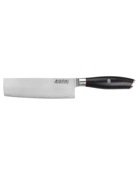 nakiri knife 17cm Wusaki Fujiko Black 10CR