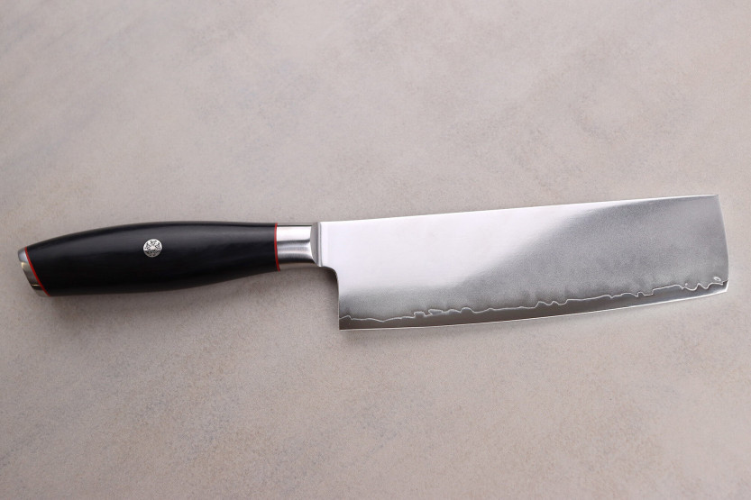 coltello nakiri 17cm Wusaki Fujiko Nero 10CR