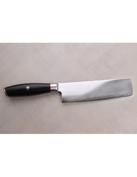 nakiri mes 17cm Wusaki Fujiko Zwart 10CR