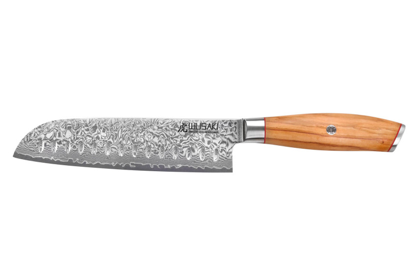 santokukniv 18cm Wusaki Fujiko 10CR damas