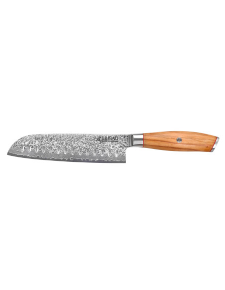 santokukniv 18cm Wusaki Fujiko 10CR damas
