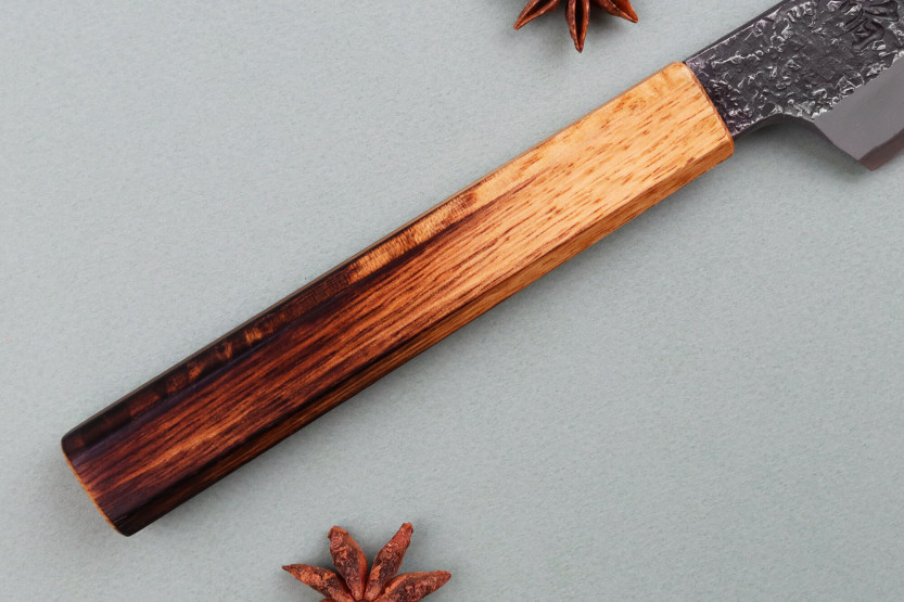 Cuchillo sakimaru takohiki japonais artesanal Sakai Takayuki Homura Guren 30cm