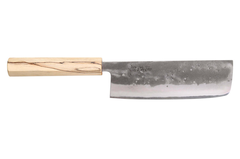 Wusaki Nakata Erable BS2 16,5cm esdoorn handgreep japans handgemaakt nakiri mes