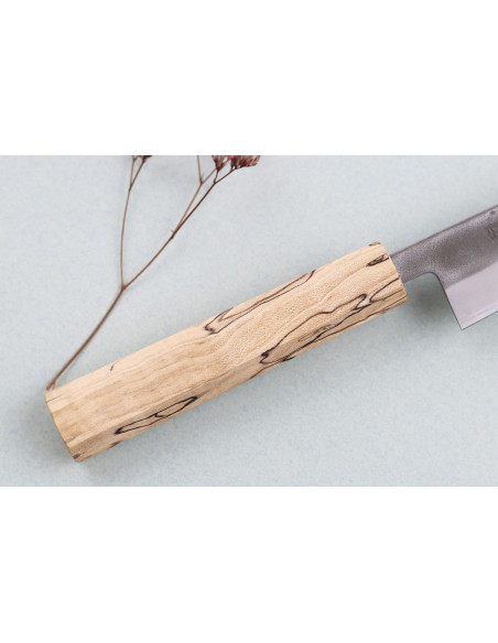 Wusaki Nakata Erable BS2 13,5cm handgemaakt Japans universeel mes met esdoorn handvat
