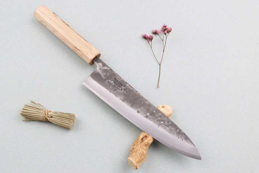 Wusaki Nakata Erable BS2 21cm handgemaakt esdoorn japans koksmes