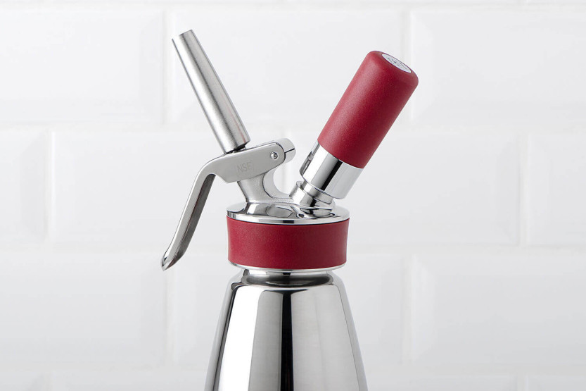 Siphon isotherme professionnel Isi Thermo Whip en inox - 0.5L