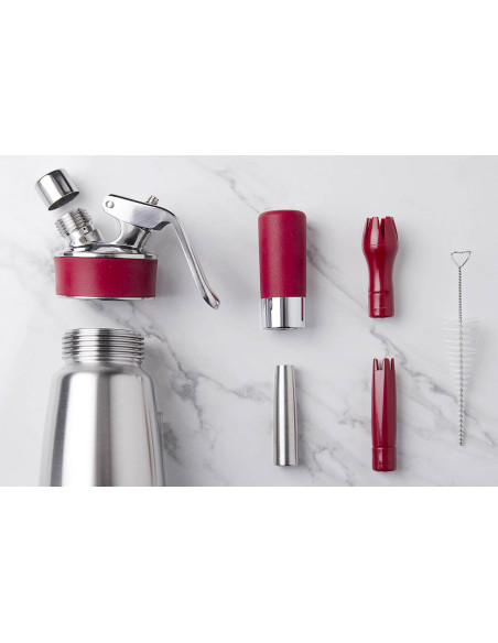 Isi Gourmet Whip Siphon für heiße und kalte Zubereitungen - 0,5L