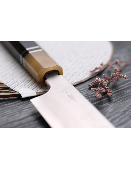 Naoki Mazaki Damascus 27cm blank hoorn sakimaru takohiki japans hobbymes