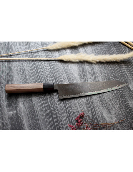 Kagekiyo Musta Damas VG10 21cm käsintehty japanilainen kiritsuke kokki ' s veitsi