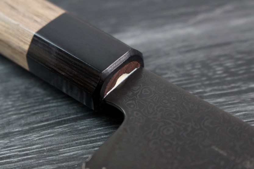 Kagekiyo Musta Damas VG10 21cm käsintehty japanilainen kiritsuke kokki ' s veitsi