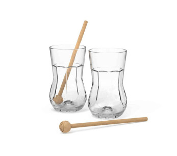 Lahjasetti 2 Cookut Mojo mojito-lasia + sekoitusastia + reseptikirja 2