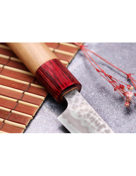 Tsunehisa Aogami Super gehamerd Japans schilmesje 8cm
