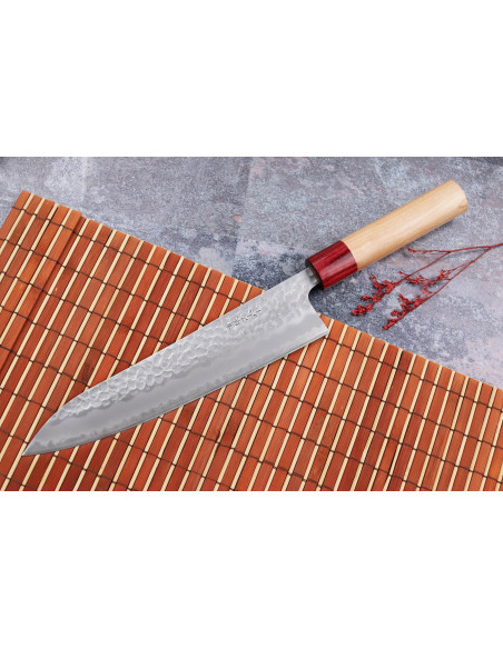 Tsunehisa Aogami Super hamret japansk kokkekniv 21 cm