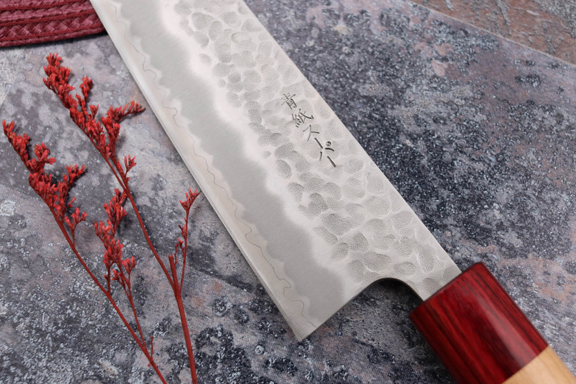 Tsunehisa Aogami Super hamret japansk kokkekniv 21 cm