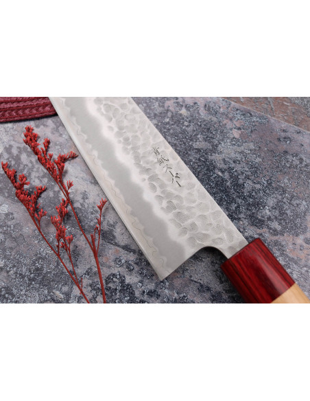 Tsunehisa Aogami Super hamret japansk kokkekniv 21 cm