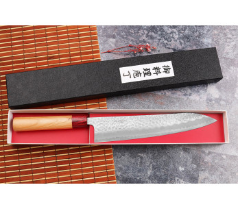 Tsunehisa Aogami Super vasaroitu japanilainen kokkiveitsi 24cm 2