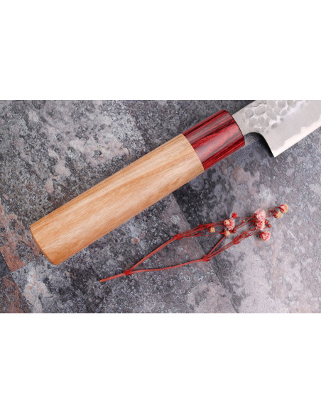 Tsunehisa Aogami Super hamret japansk sujihiki-kniv 24 cm