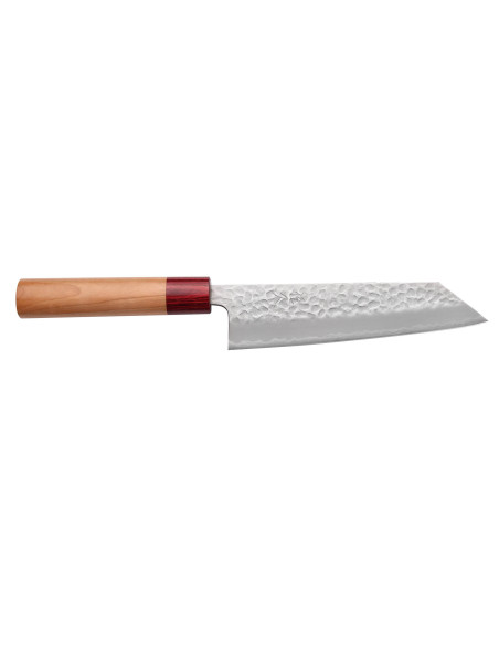 Tsunehisa Aogami Super hammered japanese bunka knife 17cm