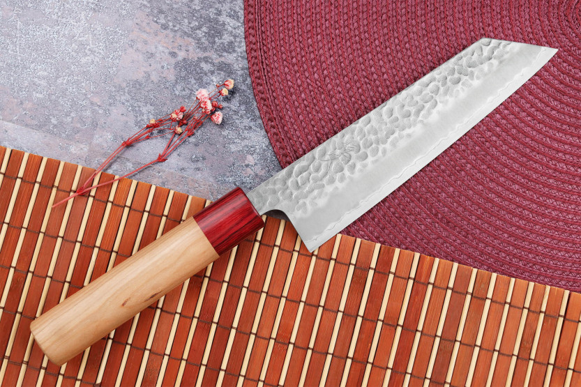 Tsunehisa Aogami Super hamret japansk bunka-kniv 17 cm