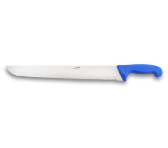DEGLON cuchillo pescado 42cm hoja dientes grandes mango PP azul