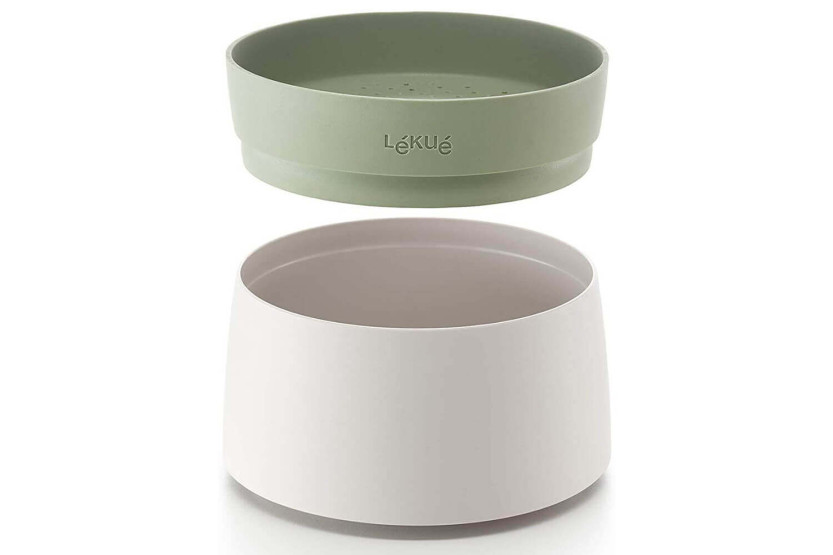 Lékué Quick Quinoa & riisin keitin platinaa silikonista