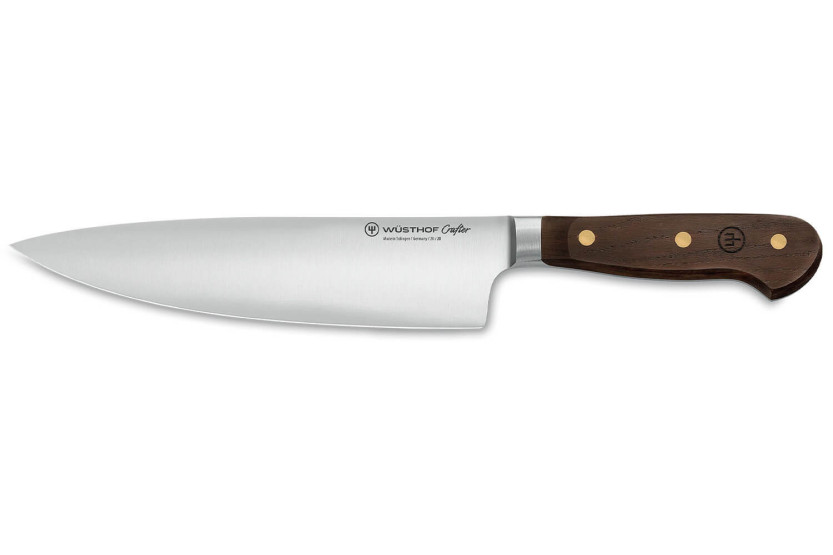 Faca de cozinha forjada Wüsthof Crafter 20cm em carvalho