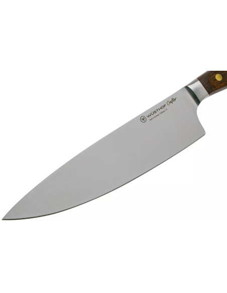Faca de cozinha forjada Wüsthof Crafter 20cm em carvalho