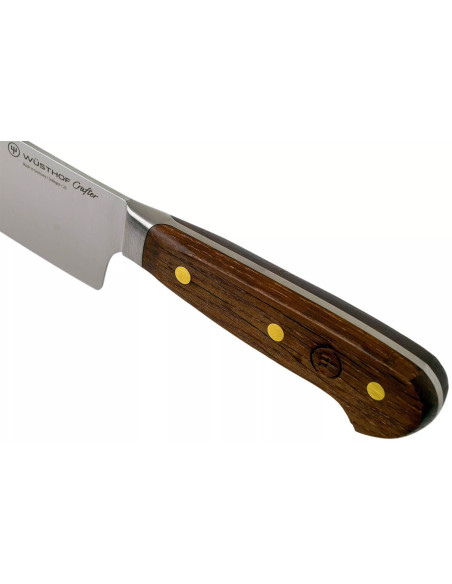 Faca de cozinha forjada Wüsthof Crafter 20cm em carvalho