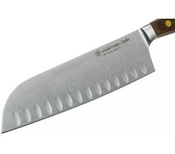 Wüsthof Crafter 17cm santokuveitsi tammea, jossa on granton-terä, tammi 2