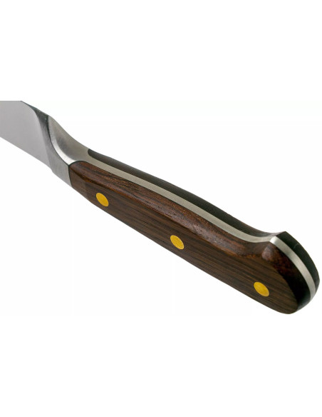 Wüsthof Crafter smidd skinkekniv 20 cm i røkt eik