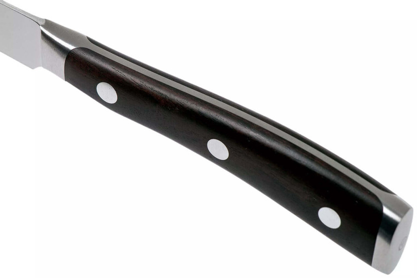 Cuchillo de pelar forjado Wusthof Ikon 9cm en madera de granadillo