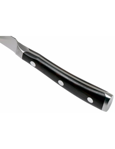 Wüsthof Ikon Spickmesser geschmiedet 8cm gerade Klinge Grenadill-Holzgriff