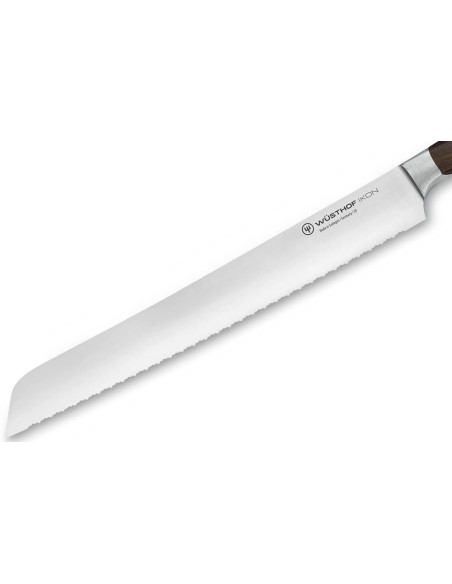 Wüsthof Ikon forged Bread knife 23cm in grenadilla wood