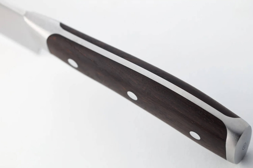Wüsthof Ikon smedet brødkniv 23 cm i grenadillatræ